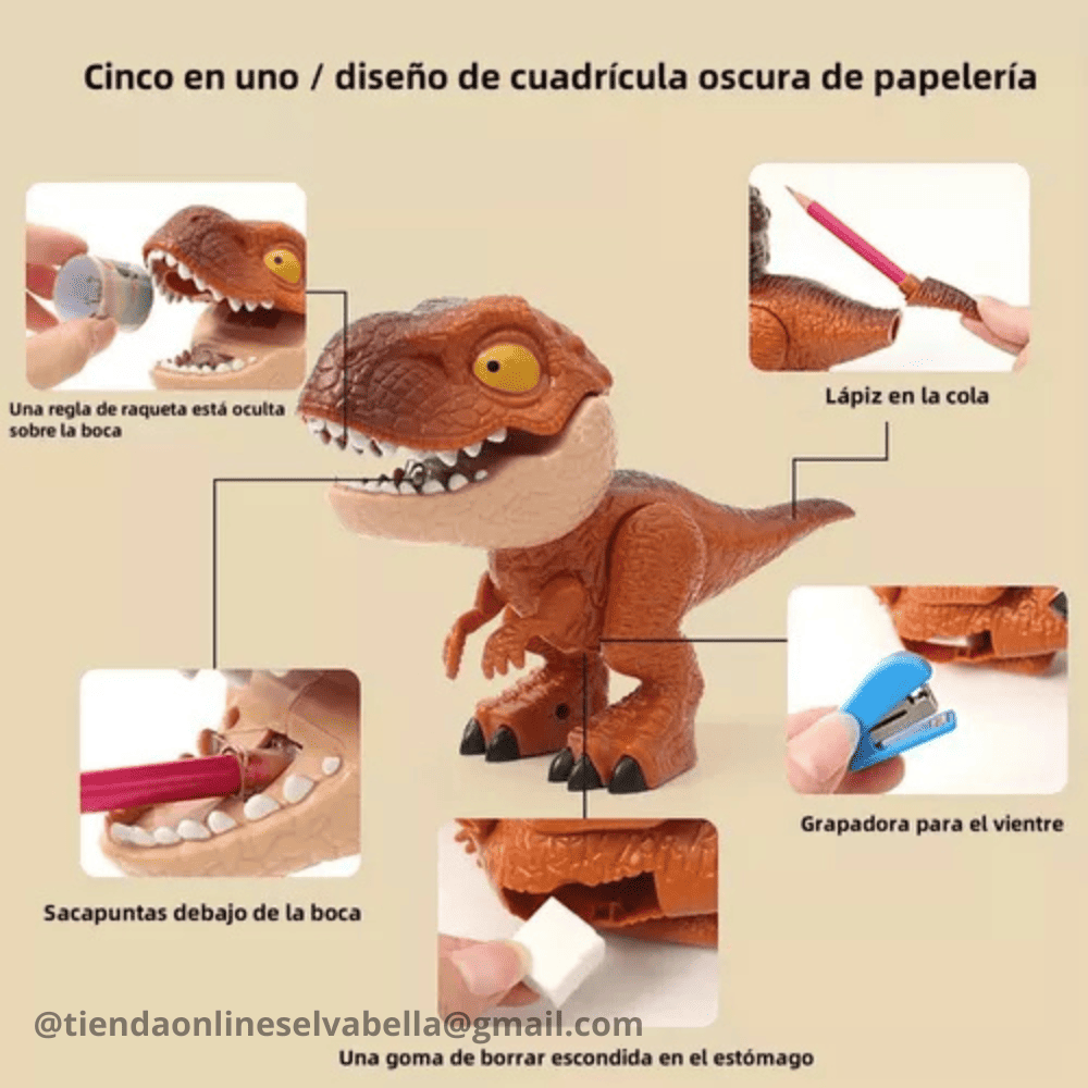 DINOSAURIO ESCOLAR MODELO 2025