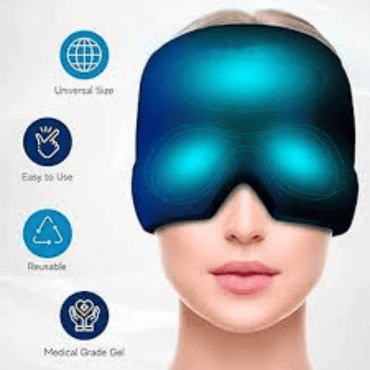 GORRO DE GEL PARA DOLOR DE CABEZA Y MIGRAÑA